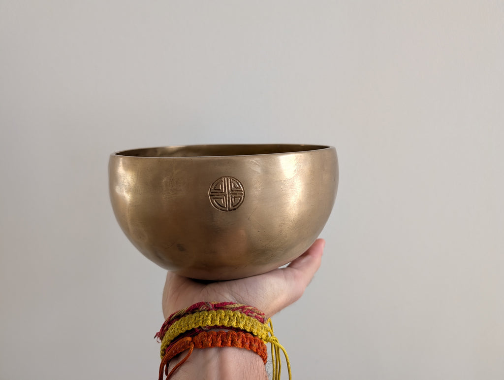Chandra Gold - Klangschale · 17cm · ca. 870 g