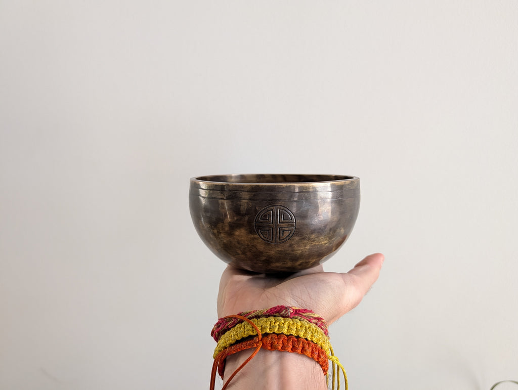 Chandra Circles Klangschale · 14 cm · ca. 600 g