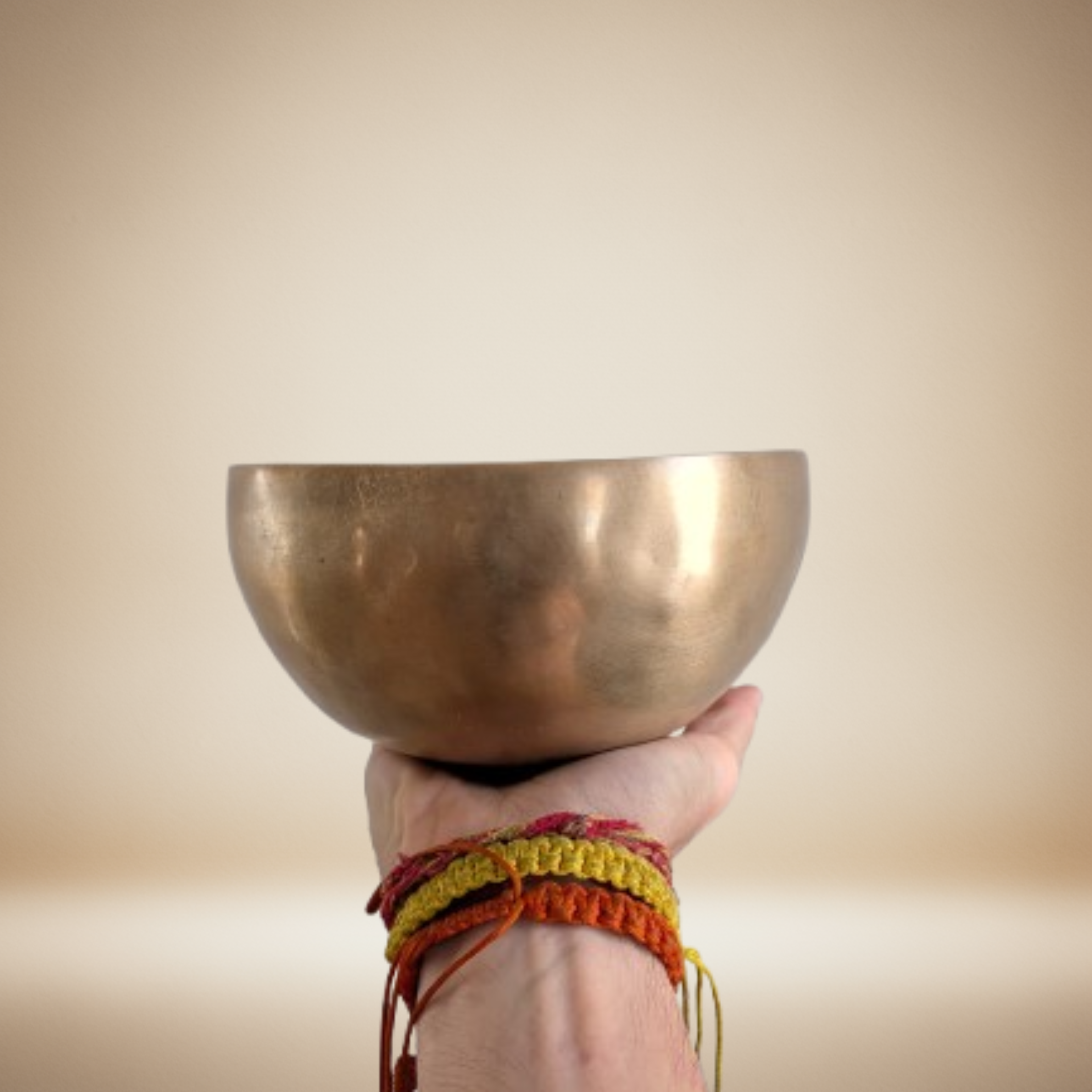 Surya Gold  Klangschale · 17 cm · ca. 870g