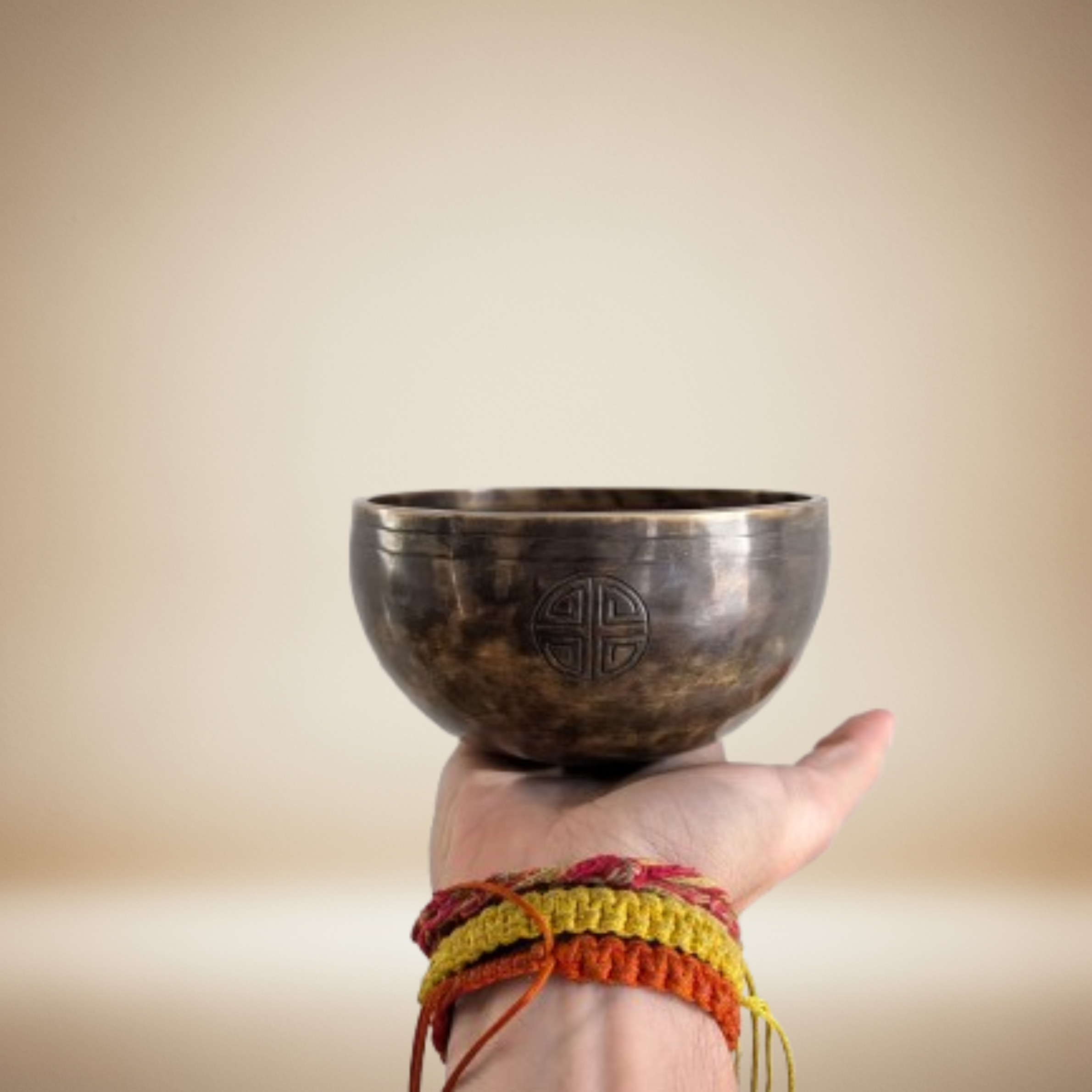 Chandra Circles Klangschale · 14 cm · ca. 600 g