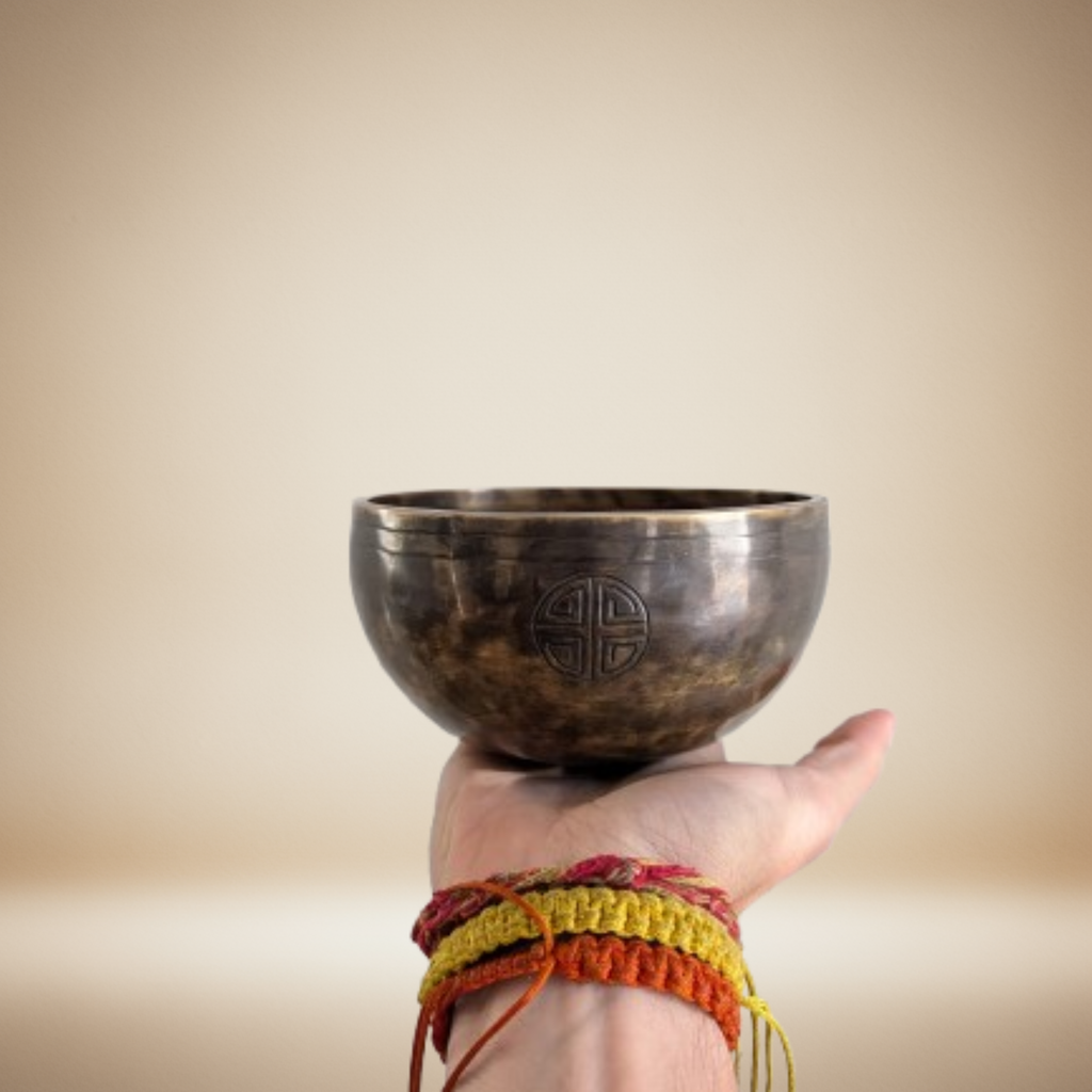 Chandra Circles Klangschale · 14 cm · ca. 600 g